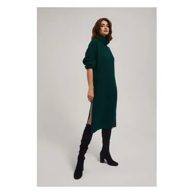 Turtleneck sweater dress