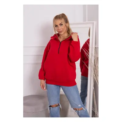 Kesi Hooded sweatshirt red