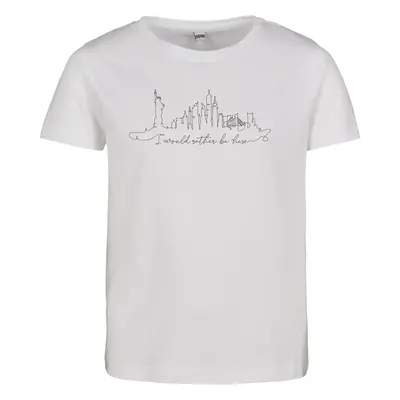 Kids want to be here t-shirt white