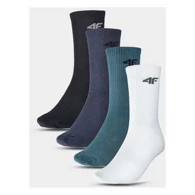 Boys' casual socks 4F 4-pack