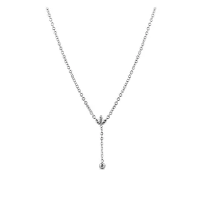 VUCH Krystel Silver Necklace