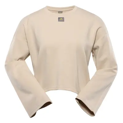 Women's nax sweatshirt NAX SETA shifting sand