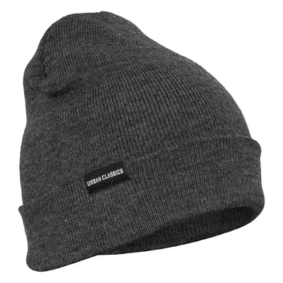 Basic Flap Beanie - Dark Grey