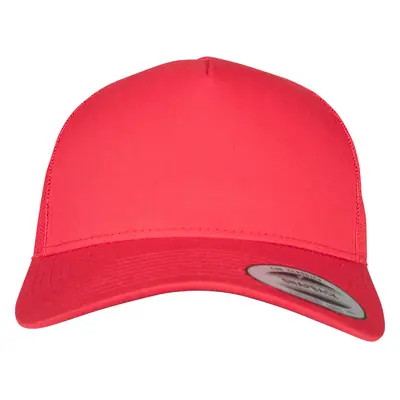 5-Panel Retro Trucker Cap Red