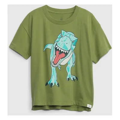 GAP Kids T-shirt with dinosaur - Boys