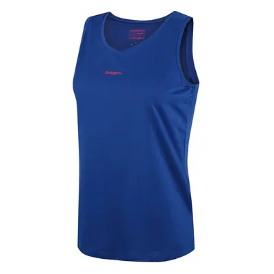 Women's reversible functional tank top HUSKY Tango blue