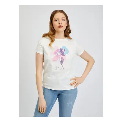 Orsay White Womens T-Shirt - Women