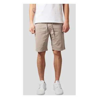 Stretch Twill Joggshorts Sand