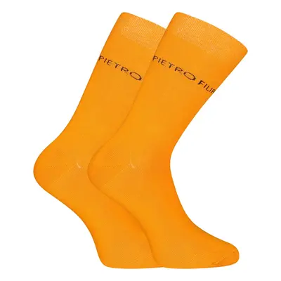 Pietro Filipi High Bamboo Orange Socks