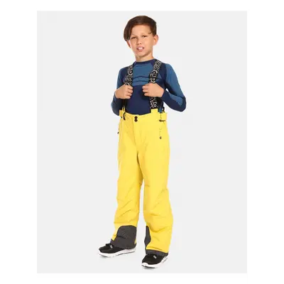 Children's ski pants Kilpi MIMAS-J Yellow