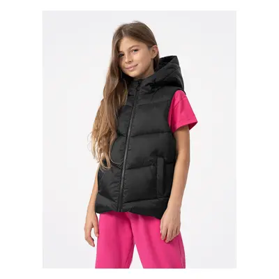 Girls' quilted vest