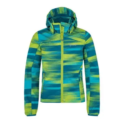 Boys' softshell jacket Kilpi RAVIO-J turquoise