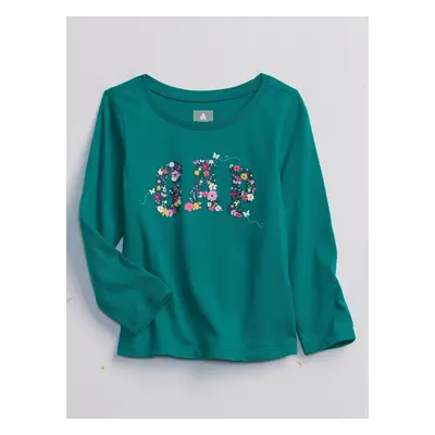 GAP Kids T-shirt Logo long sleeve t-shirt - Girls