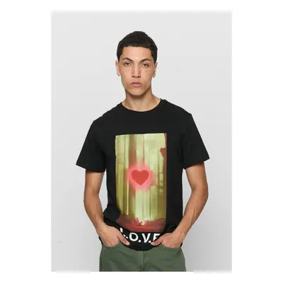 Wooden Black T-Shirt Love