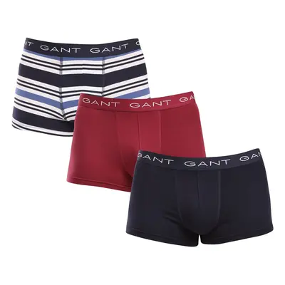 3PACK men's boxers Gant multicolored