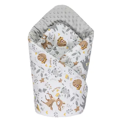 Medi Partners Double-Sided Baby Wrap Cotton + Minky