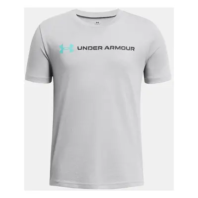 Boys' T-shirt Under Armour UA B LOGO WORDMARK SS