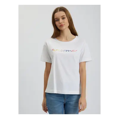 Orsay White Womens T-Shirt - Women