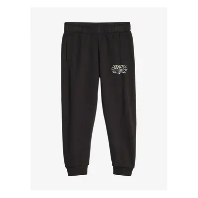 Black Boys Sweatpants Puma ESS Mix - Boys