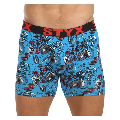 Men's boxers Styx long art sports rubber band music