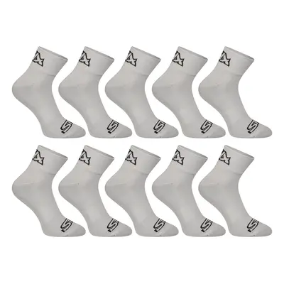 10PACK Styx ankle socks gray