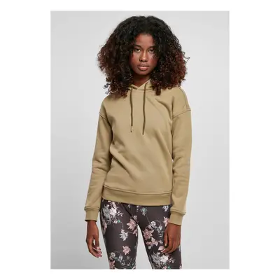 Women's khaki hooded