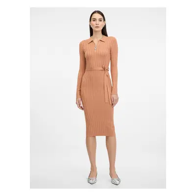 Light brown women's midi dress ORSAY - Women's