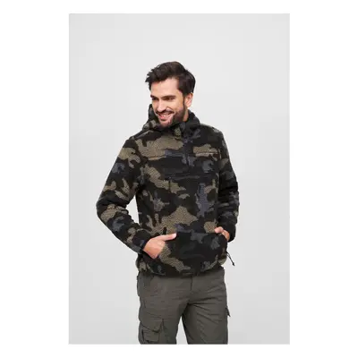 Teddyfleece Worker Pullover Jacket darkcamo