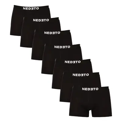 7PACK men's boxers Nedeto black