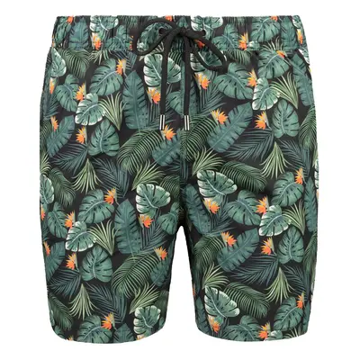 Férfi fürdőnadrág Trendyol Tropical Print