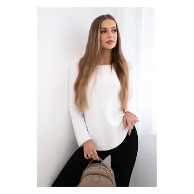 Kesi Włoski Crew neck sweater white