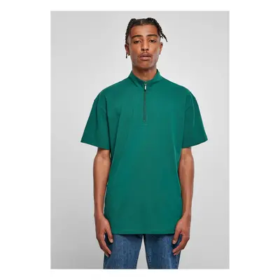 Zip Pique Tee Boxes Green