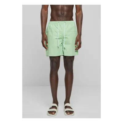 Men's Swimsuit Block Swim Shorts - Green