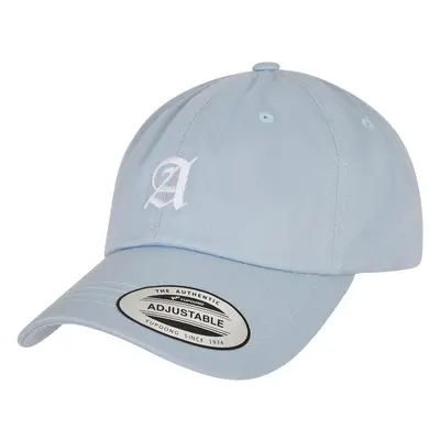 Letter Light Blue Low Profile Cap A