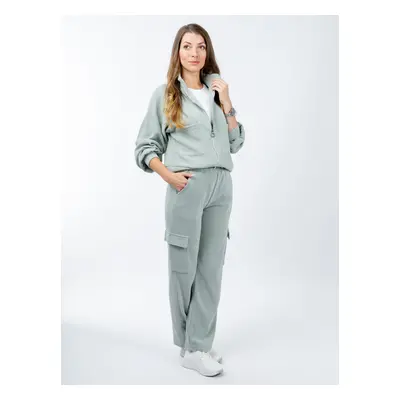 Women's tracksuit GLANO - green