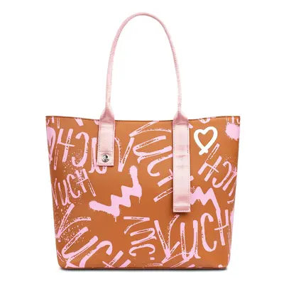 VUCH Wennie Grafitti Brown Handbag