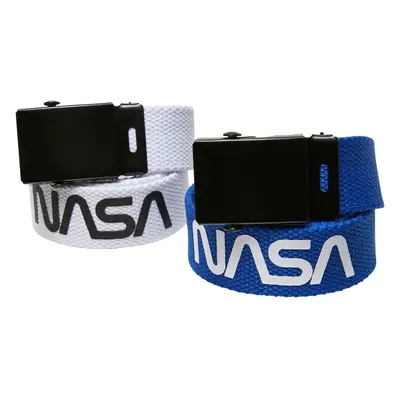 NASA Belt Kids 2-Pack White/Blue