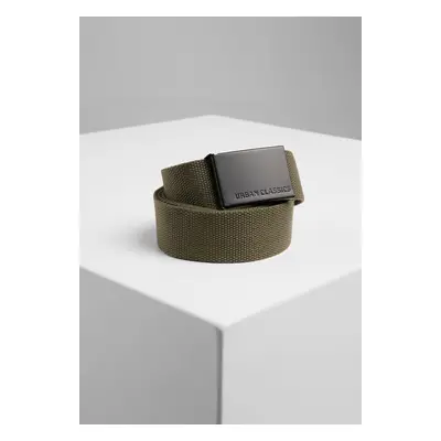 Canvas belts olive/black