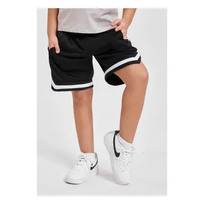 Boys' Stripes Mesh Shorts Black