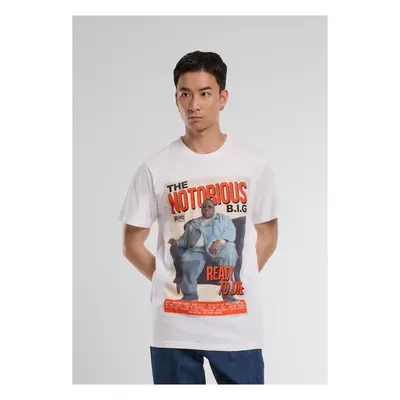 Biggie Magazine Cover Tee White