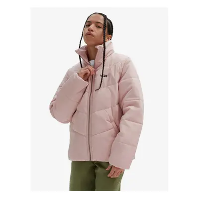 Light pink women's quilted jacket VANS Foundry Puff - Women