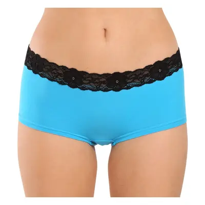 Women's panties Styx with leg light blue