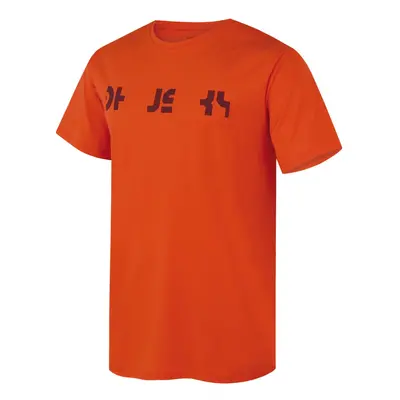 Men's functional T-shirt HUSKY Thaw orange