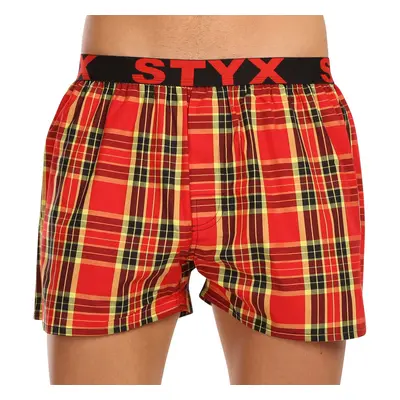 Men's briefs Styx sports rubber multicolored