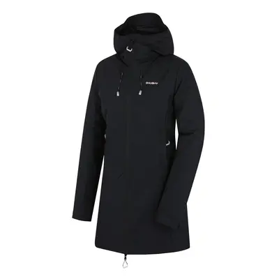 Women's stuffed hardshell jacket HUSKY Naveli black