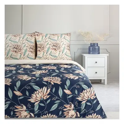 Eurofirany Unisex's Bed Linen Navy Blue