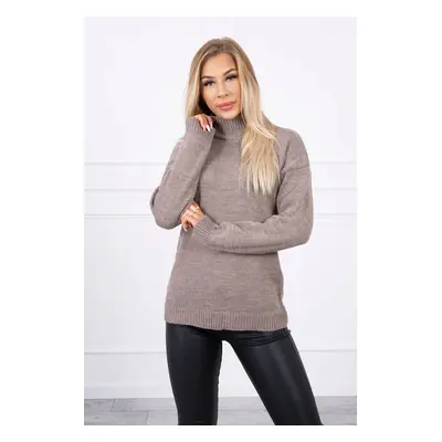 Kesi Sweater high neck cappuccino