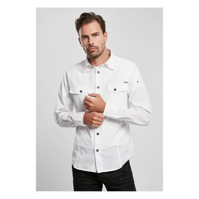 Thin work shirt white