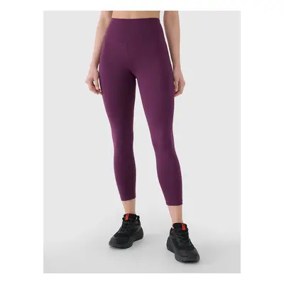 Women's 7/8 sports leggings 4F