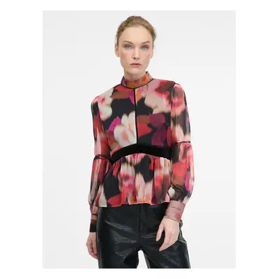 Red patterned women's blouse ORSAY - Women's